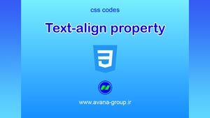 an image of css text align property